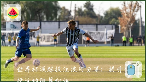 世界杯滚球投注技巧分享：提升你投注的胜算秘诀