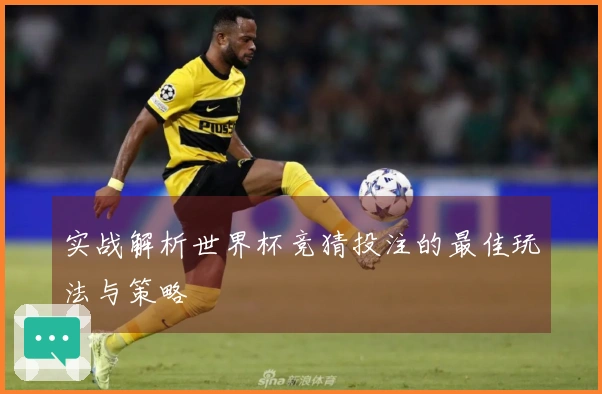 实战解析世界杯竞猜投注的最佳玩法与策略